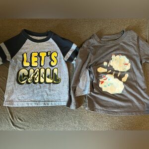 Toddler Boy Long Sleeve Shirts. Hardly Worn. Size 3T